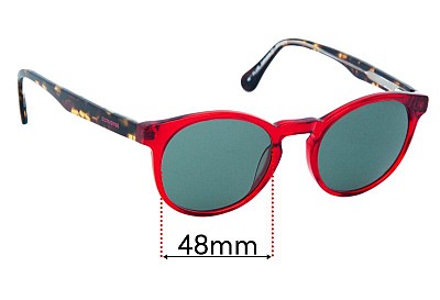 Converse 37 Lentes de Repuesto 48mm wide 