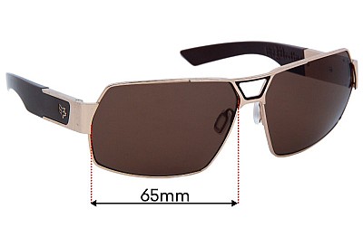 Fox Racing The Meeting Replacement Lenses 65mm wide 