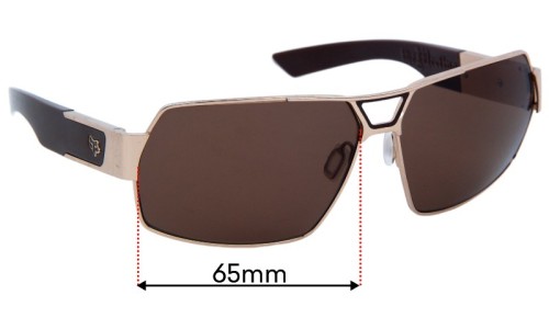 Fox Racing The Meeting Lentes de Repuesto 65mm wide 