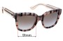 Sunglass Fix Replacement Lenses for Gucci GG3748/S - 51mm Wide 