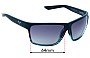 Sunglass Fix Ersatzgläser für Maui Jim MJ839 Alenuihaha - 64mm Wide 
