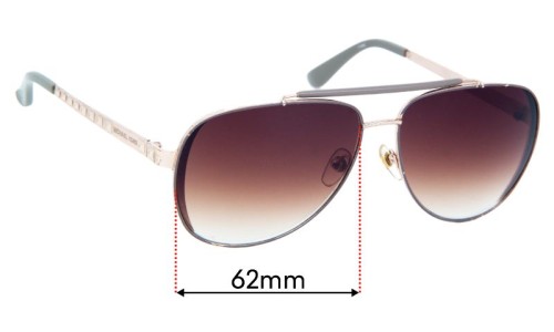 Michael Kors Kendall (M2064S) Ersatzlinsen 62mm wide 