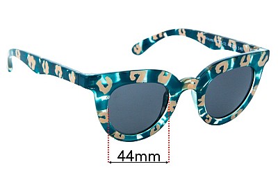 Mr. Boho Hayes Lentes de Repuesto 44mm wide 