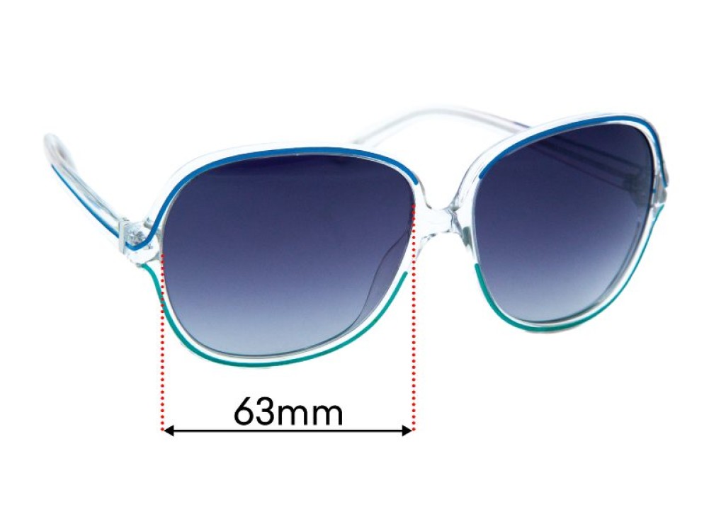 Sunglass Fix Ersatzgläser für Oliver Peoples Sabina - 63mm Wide Sunglass Fix Ersatzgläser für Oliver Peoples Sabina - 63mm Wide