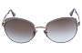 Prada SPR 54S Replacement Sunglass Lenses - Front View 
