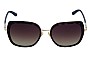 Prada SPR59M Replacement Sunglass Lenses - 55mm wide Front View 
