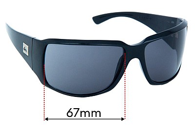 Quiksilver The Don Ersatzlinsen 67mm wide 