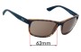 Sunglass Fix Replacement Lenses for Ray-Ban RB4031L - 62mm Wide 