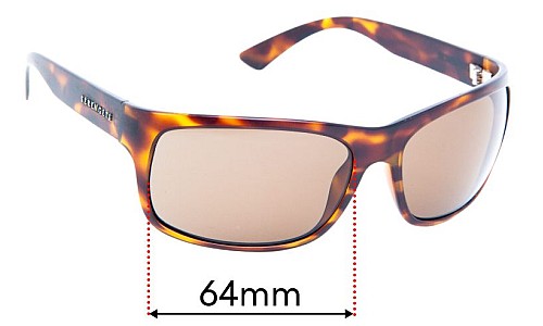 Serengeti Pistoia Ersatzlinsen 64mm wide 