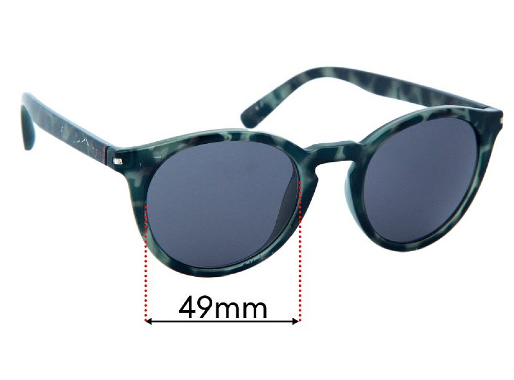Sunglass Fix Ersatzgläser für Solar Janis - 49mm Wide Sunglass Fix Ersatzgläser für Solar Janis - 49mm Wide