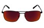 Specsavers Logan Replacement Sunglass Lenses - 55mm wide - Front View 