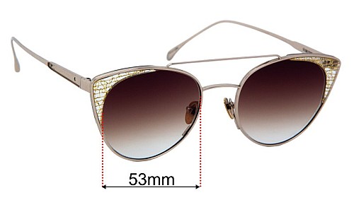 AM Eyewear Kimba Lentes de Repuesto 53mm wide 