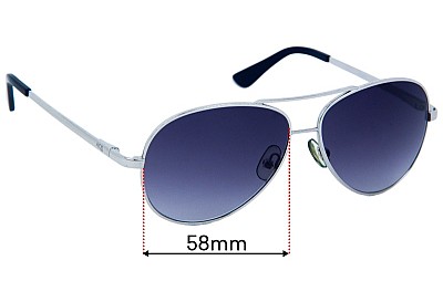 AQS AVS004 Replacement Lenses 58mm wide 