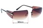 Sunglass Fix Ersatzgläser für Giorgio Armani GA 1525 - 58mm Wide 