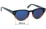 Sunglass Fix Ersatzgläser für Derek Cardigan DC7012 - 48mm Wide 