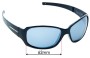 Sunglass Fix Ersatzgläser für Julbo Monte Bianco - 62mm Wide 