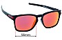 Sunglass Fix Replacement Lenses for Oakley Latch OO9358 - 55mm Wide 