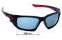 Sunglass Fix Replacement Lenses for Oakley Scalpel OO9095 - 58mm Wide 