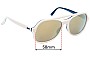 Sunglass Fix Lentilles de Remplacement pour Ray-Ban RB4357 Powderhorn - 58mm Wide 