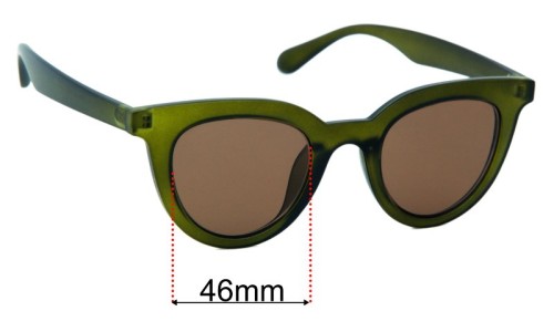 Roc Sun Seeker Lentes de Repuesto 46mm wide 