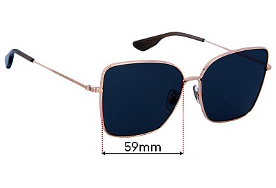 Krewe Dolly Replacement Lenses 59mm wide 