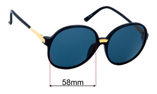 Linda Farrow LFL 15 Sunglasses Replacement Lenses 