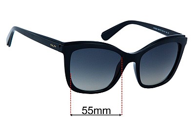 Polo RA 5252 Replacement Lenses 55mm wide 