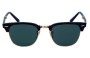 Ray Ban Folding Wayfarer RB2176 Replacement Lenses Front view 