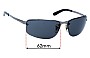 Sunglass Fix Replacement Lenses for Ray-Ban RB3239 - 2mm Nose Hole - 62mm Wide 