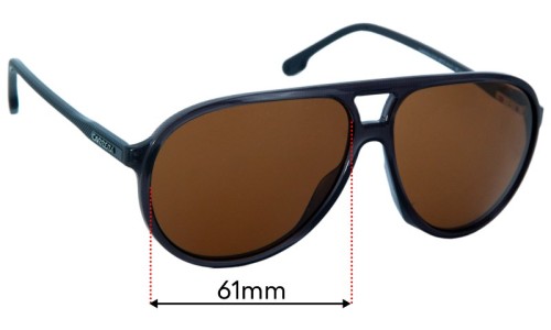 Carrera 237/S Lentes de Repuesto 61mm wide 