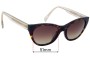 Sunglass Fix Lentilles de Remplacement pour Maui Jim MJ820 Capri - 51mm Wide 