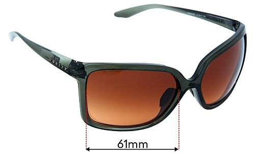 Oakley Wildrye OO9230 Replacement Sunglass Lenses - 61mm 