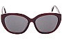 Prada SPR 16X-F Replacement Sunglass Lenses  Front View 