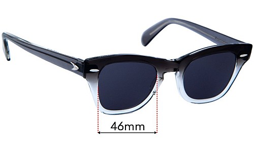 Bausch & Lomb B&L 4620 Replacement Sunglass Lenses - 46mm 