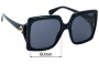 Sunglass Fix Replacement Lenses for Gucci GG0876S - 60mm Wide 