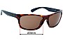 Sunglass Fix Replacement Lenses for Maui Jim MJ770 Tumbleland - 62mm Wide 