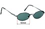 Sunglass Fix Replacement Lenses for Ray-Ban B&L W3097 - 50mm Wide 