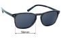 Sunglass Fix Lentes de Repuesto para Specsavers Monkfish Sun Rx - 56mm Wide 