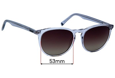 Timberland TB1696 Replacement Lenses 53mm wide 