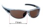 Sunglass Fix Lentilles de Remplacement pour Adidas A126 Evil Eye Pro L - 71mm Wide 