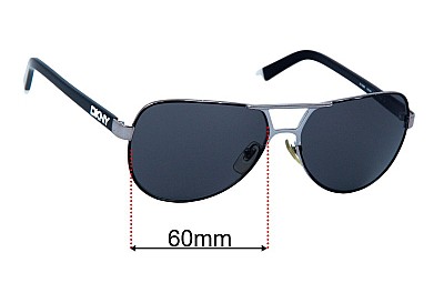 DKNY DY5059  Replacement Lenses 60mm wide 