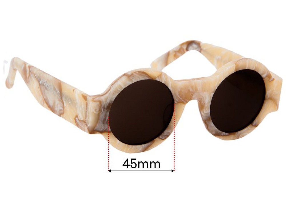 Sunglass Fix Lentilles de Remplacement pour Gorman Polly - 45mm Wide Sunglass Fix Lentilles de Remplacement pour Gorman Polly - 45mm Wide