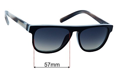 Louis Vuitton  Z1005E Replacement Lenses 57mm wide 