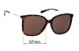 Sunglass Fix Lentilles de Remplacement pour Michael Kors MK2169-F Avellino - 57mm Wide 