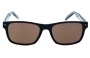 Tommy Hilfiger TH Sun RX 46 Sunglasses Replacement Lenses 55mm Wide Front View 