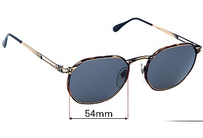 Elce Twenty Lentes de Repuesto 54mm wide 