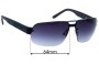 Sunglass Fix Replacement Lenses for Morrissey Blast City - 64mm Wide 