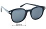 Sunglass Fix Replacement Lenses for Tom Ford Jameson TF752 - 52mm Wide 