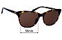 Sunglass Fix Lentilles de Remplacement pour Blenders Happy Bee  - 56mm Wide 