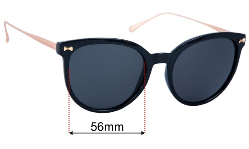 Ted Baker Maren 1519 Replacement Lenses 56mm wide 
